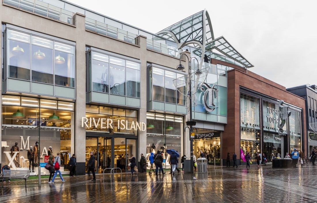 Trinity Leeds Shopping Centre Architectural Aluminium
